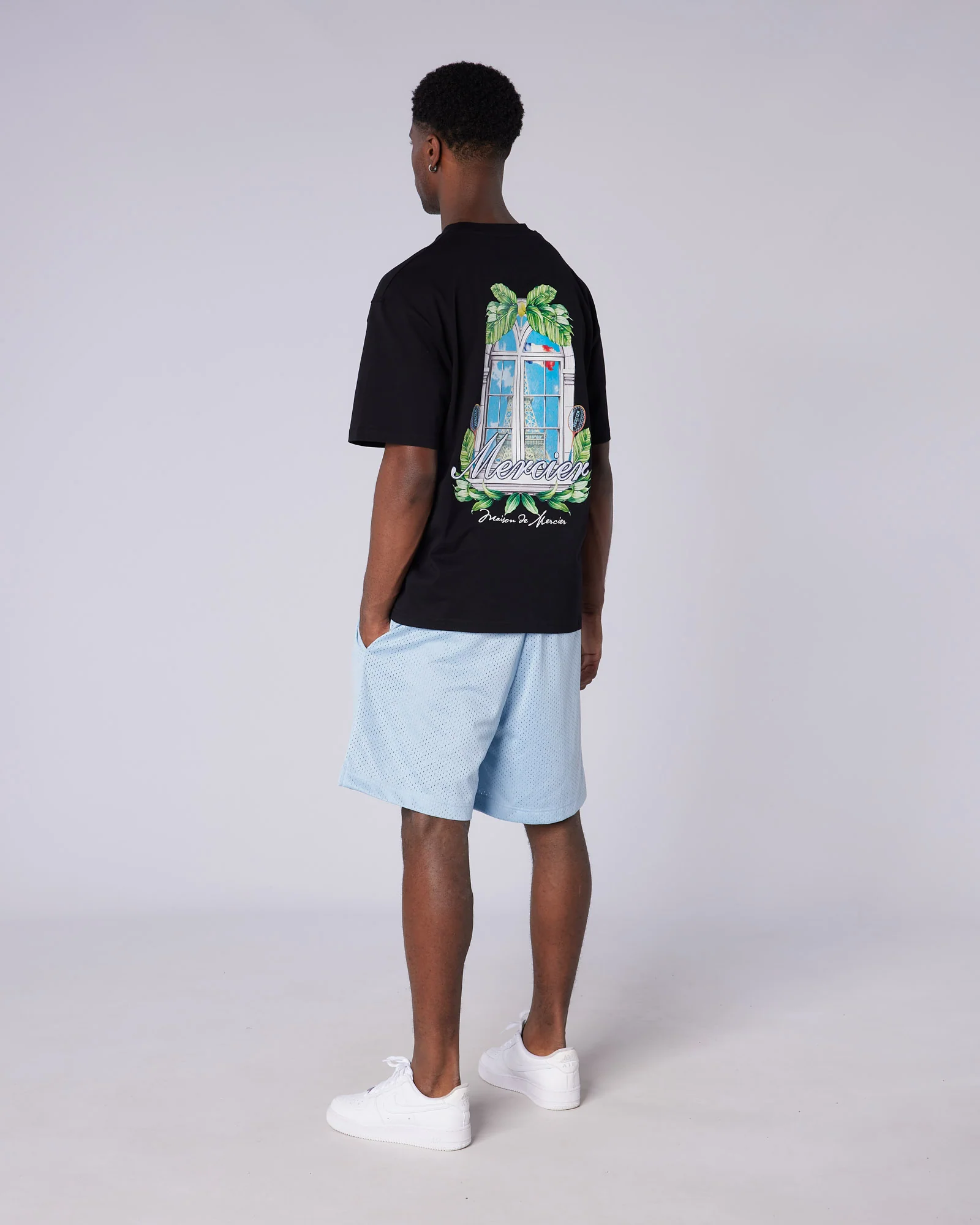 Balcony Serve Tshirt Black - Image 5