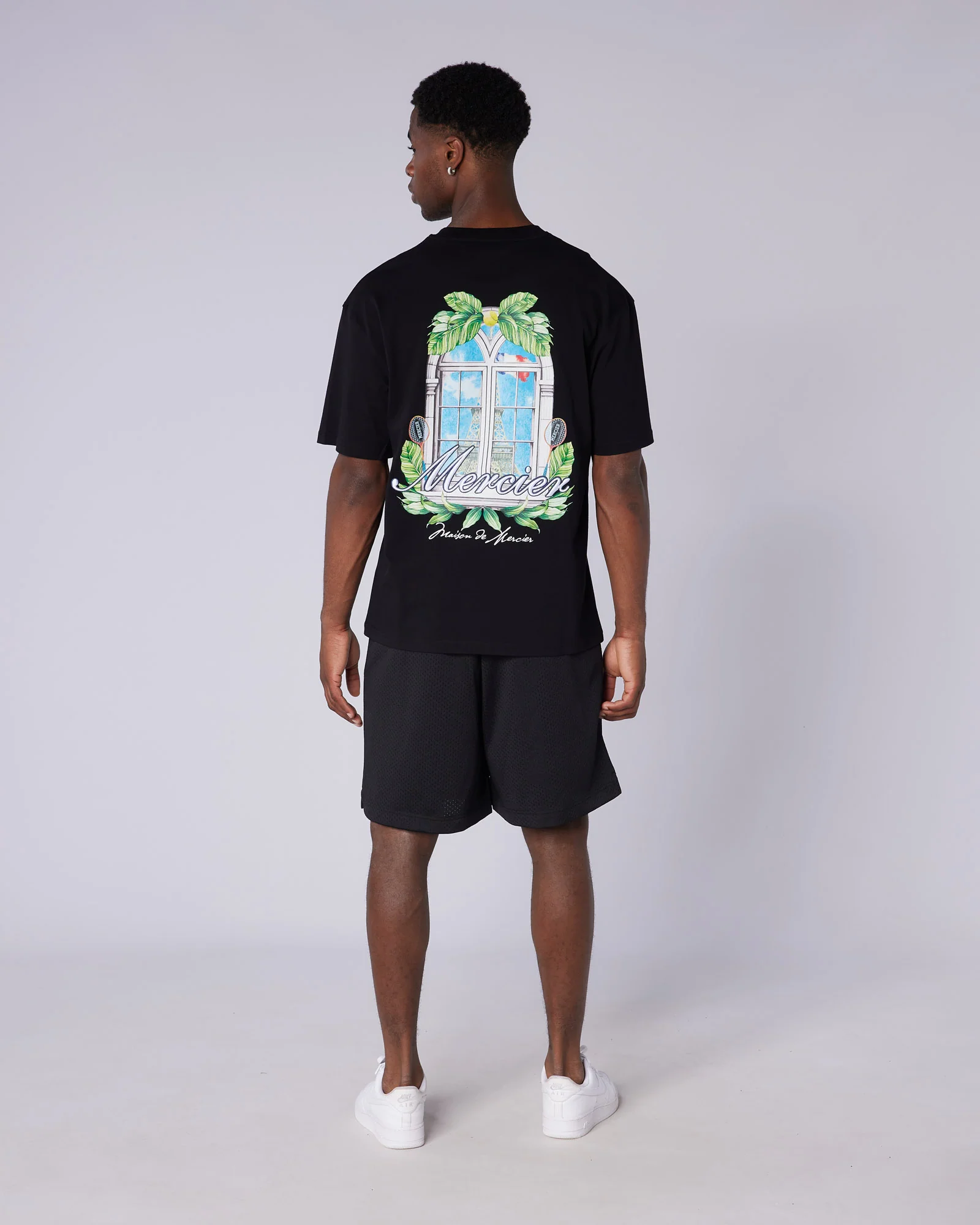 Balcony Serve Tshirt Black - Image 7