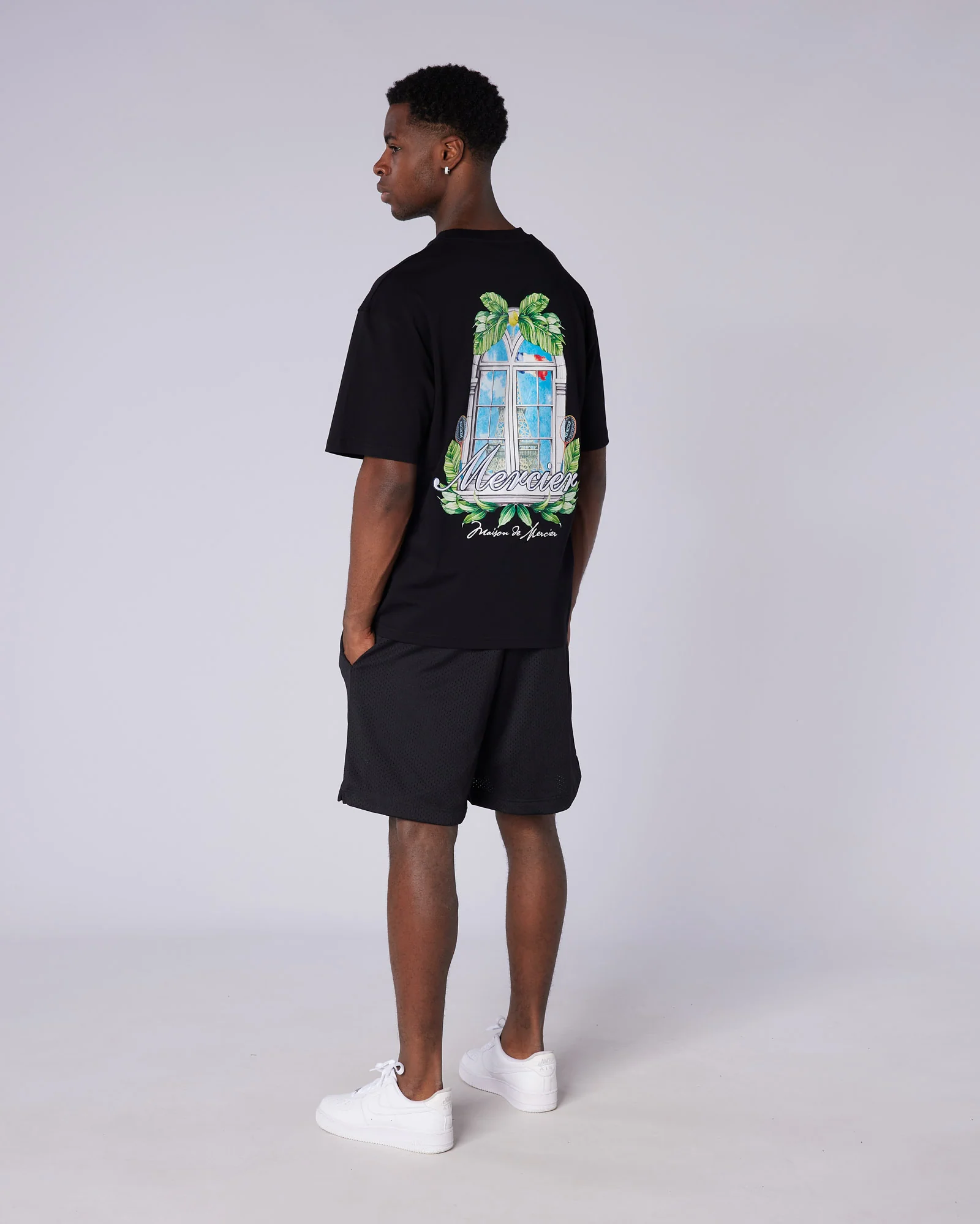 Airtex Fracture Shorts Black - Image 5