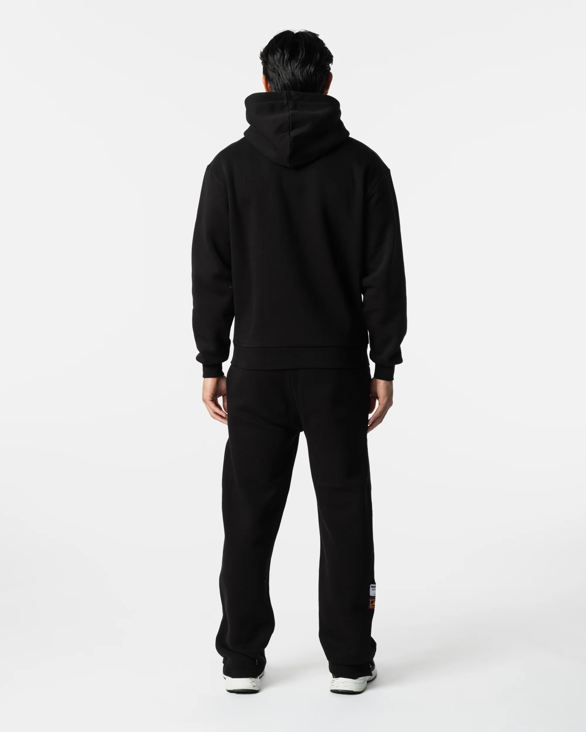 Relaxed OG Badge Hoodie Black - Image 6