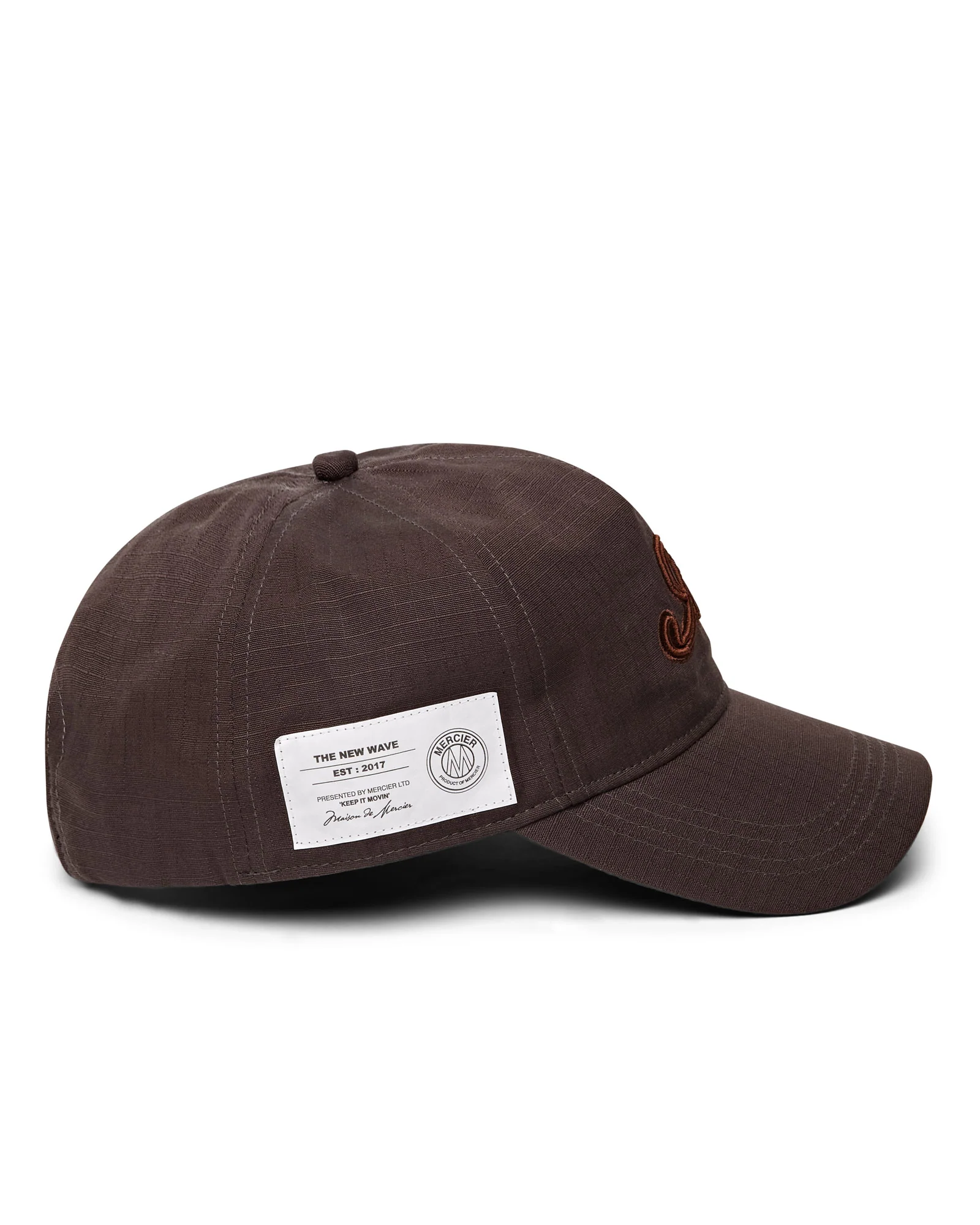 M Star Ripstop Cap Chocolate - Image 3