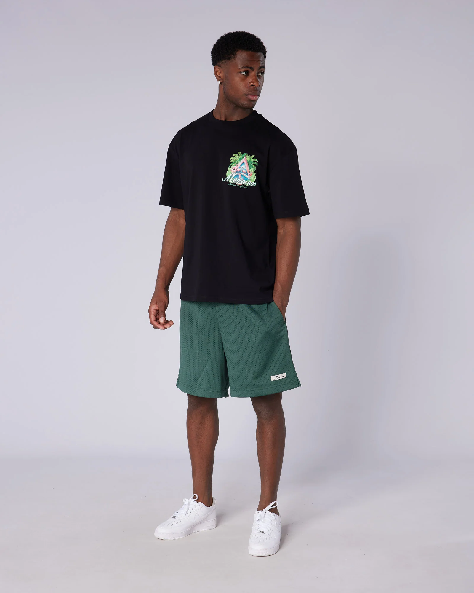 Airtex Fracture Shorts Green - Image 6