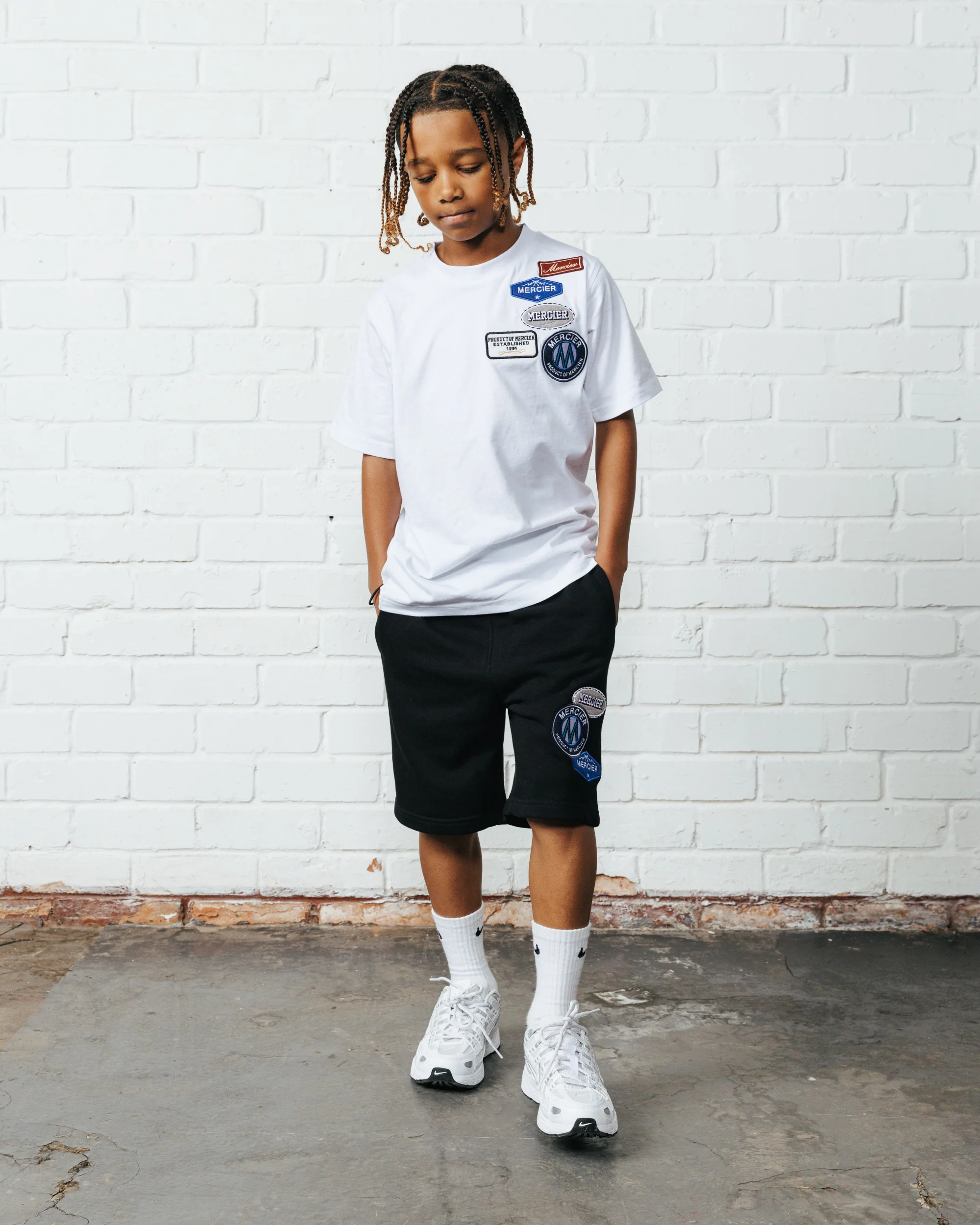 Junior OG Badge Tshirt White - Image 4