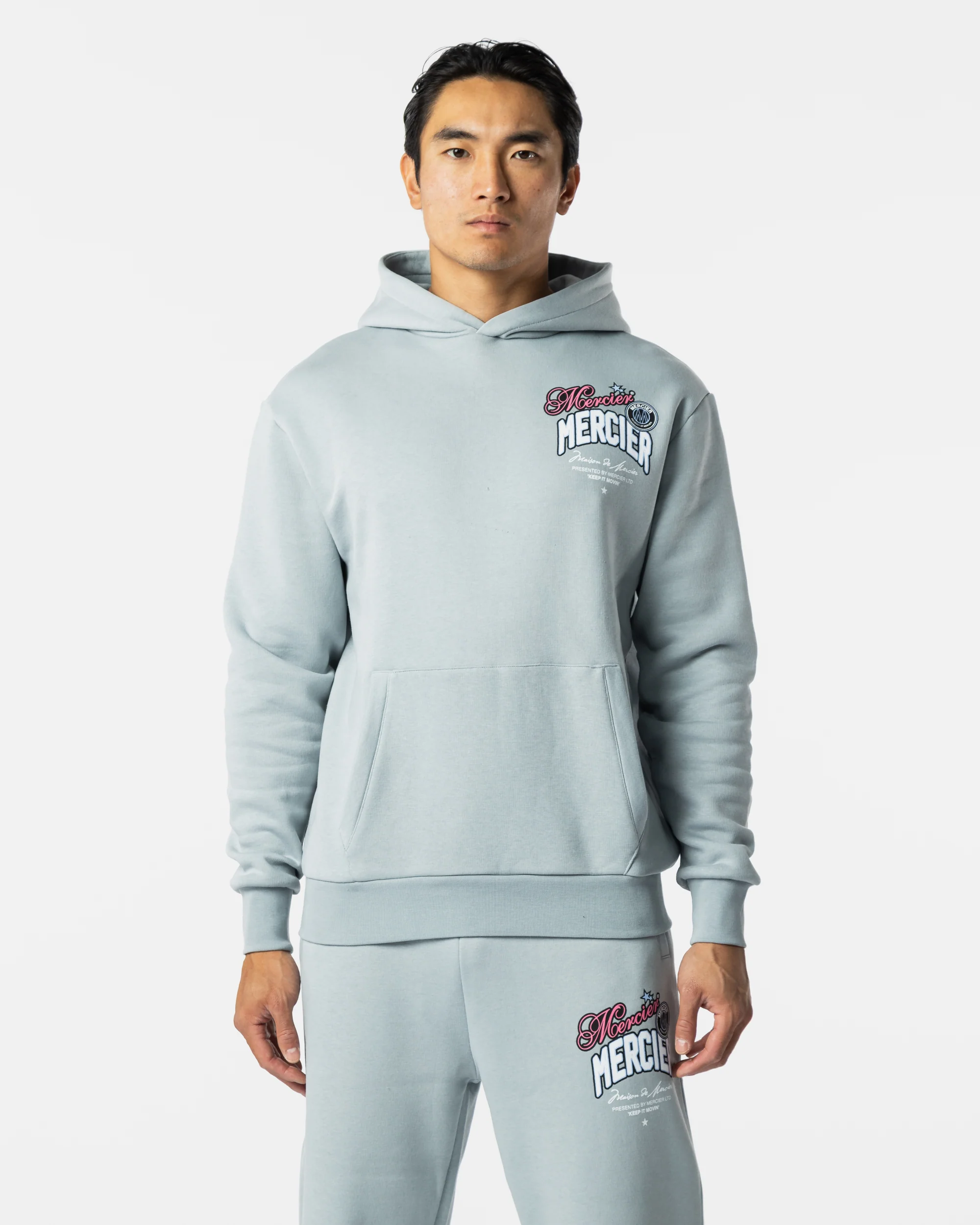 Guerrilla Hoodie Silver Cloud - Image 3