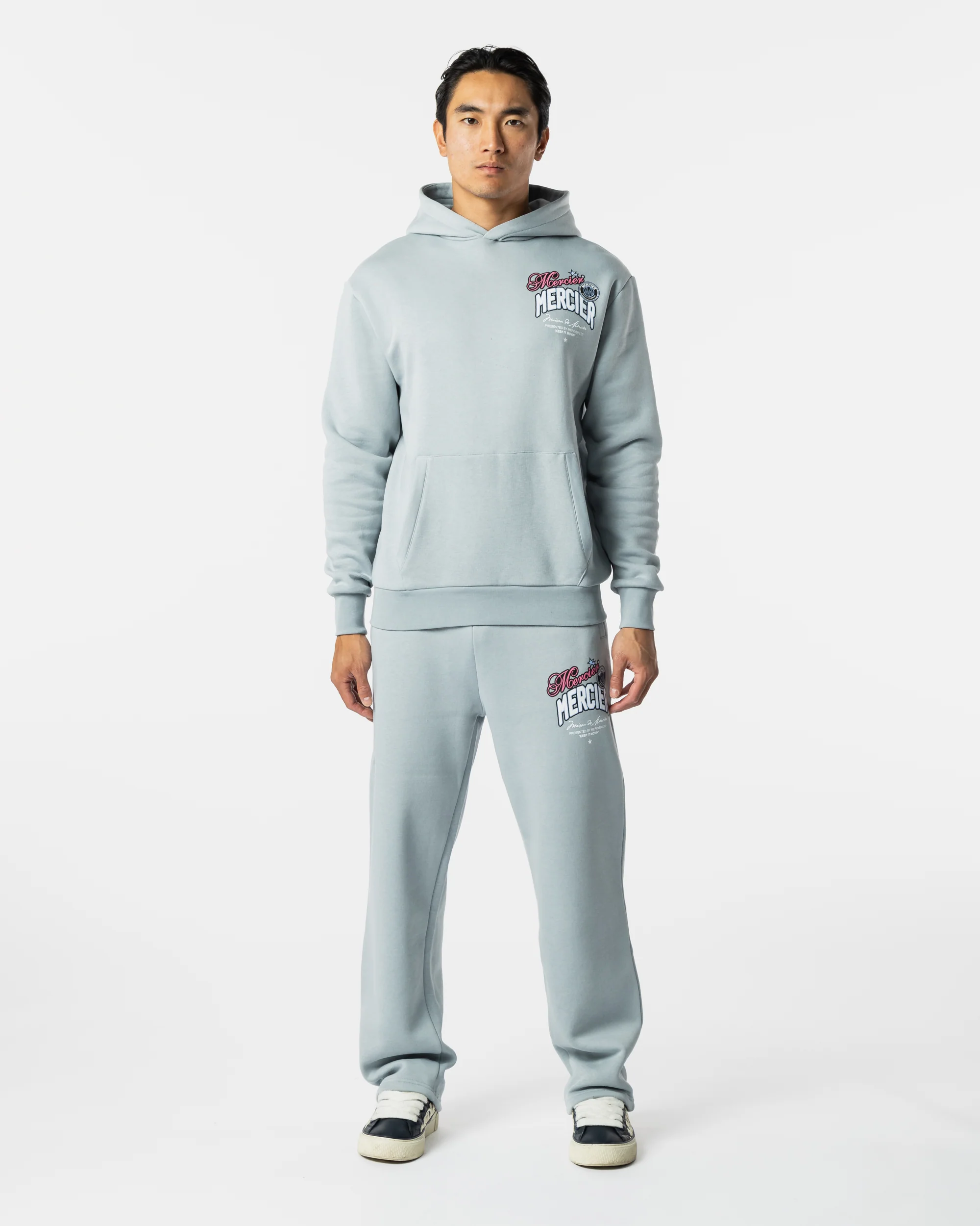 Guerrilla Hoodie Silver Cloud - Image 4