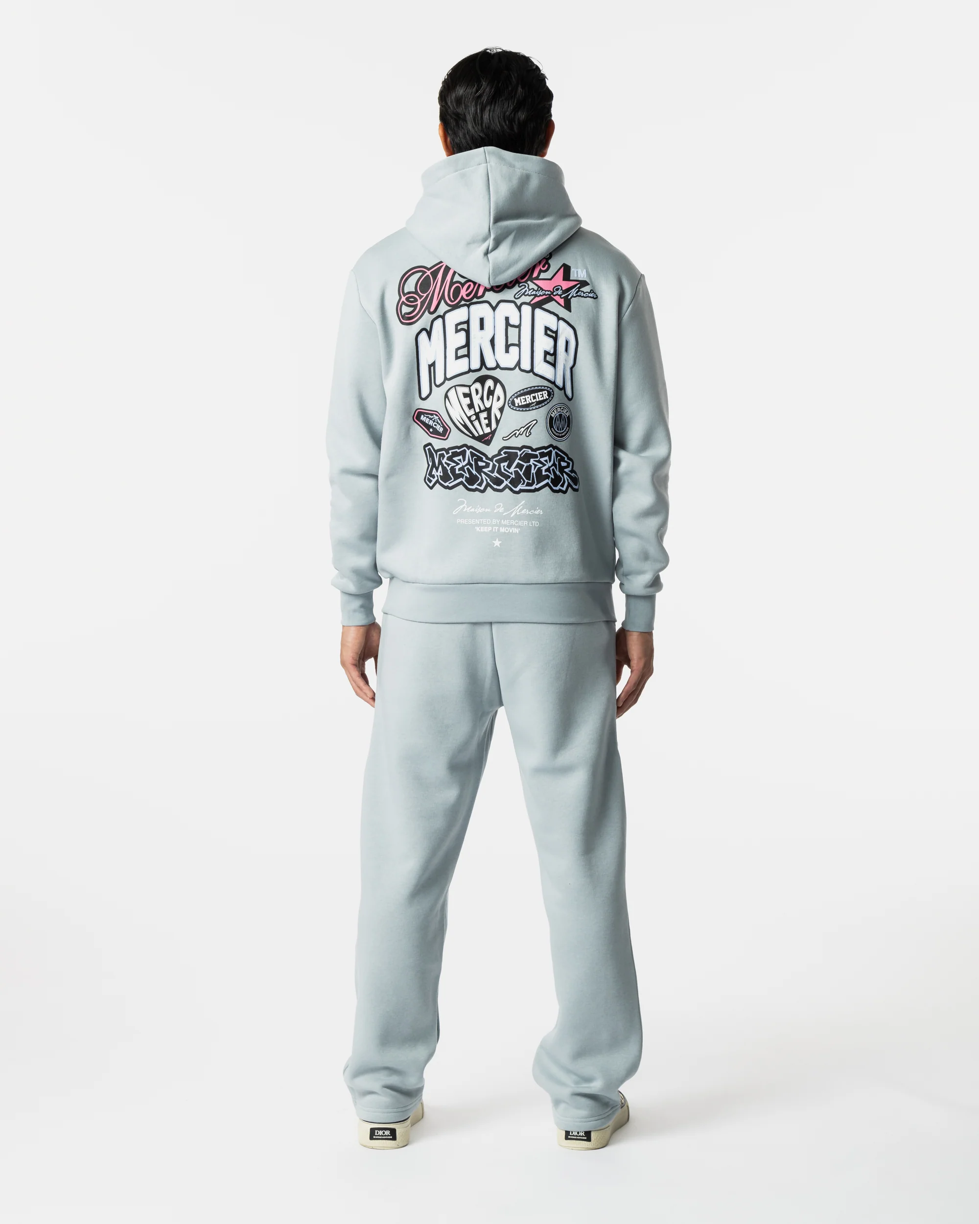 Guerrilla Hoodie Silver Cloud - Image 5