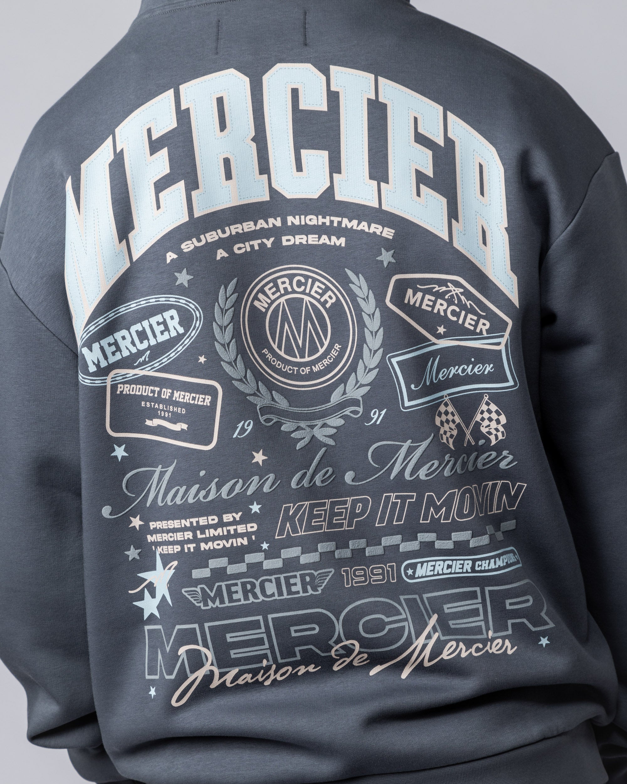 Maison Champions Hoodie Petrol - Image 3