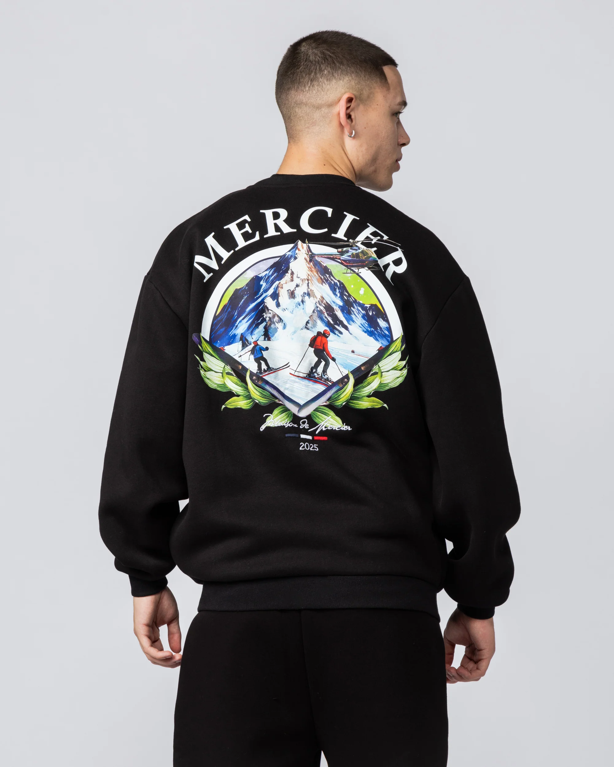 Mercski Crewneck Black - Image 2