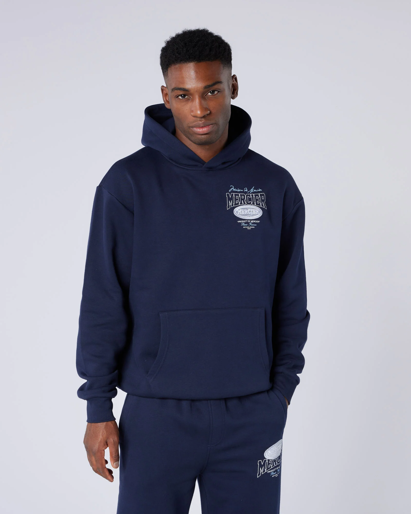 Multi Tour Hoodie Navy - Image 2