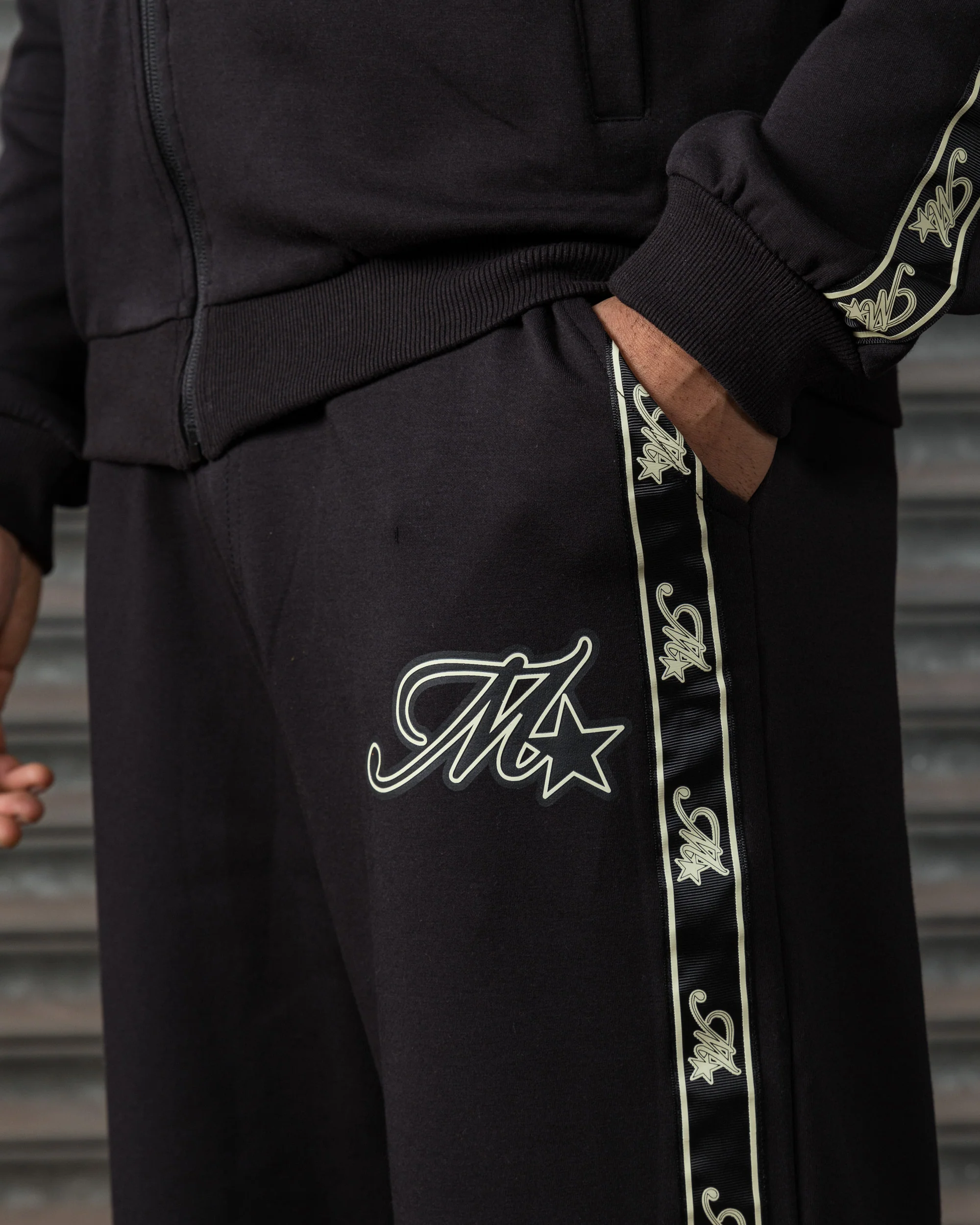 Runway Track Pants Black - Image 3