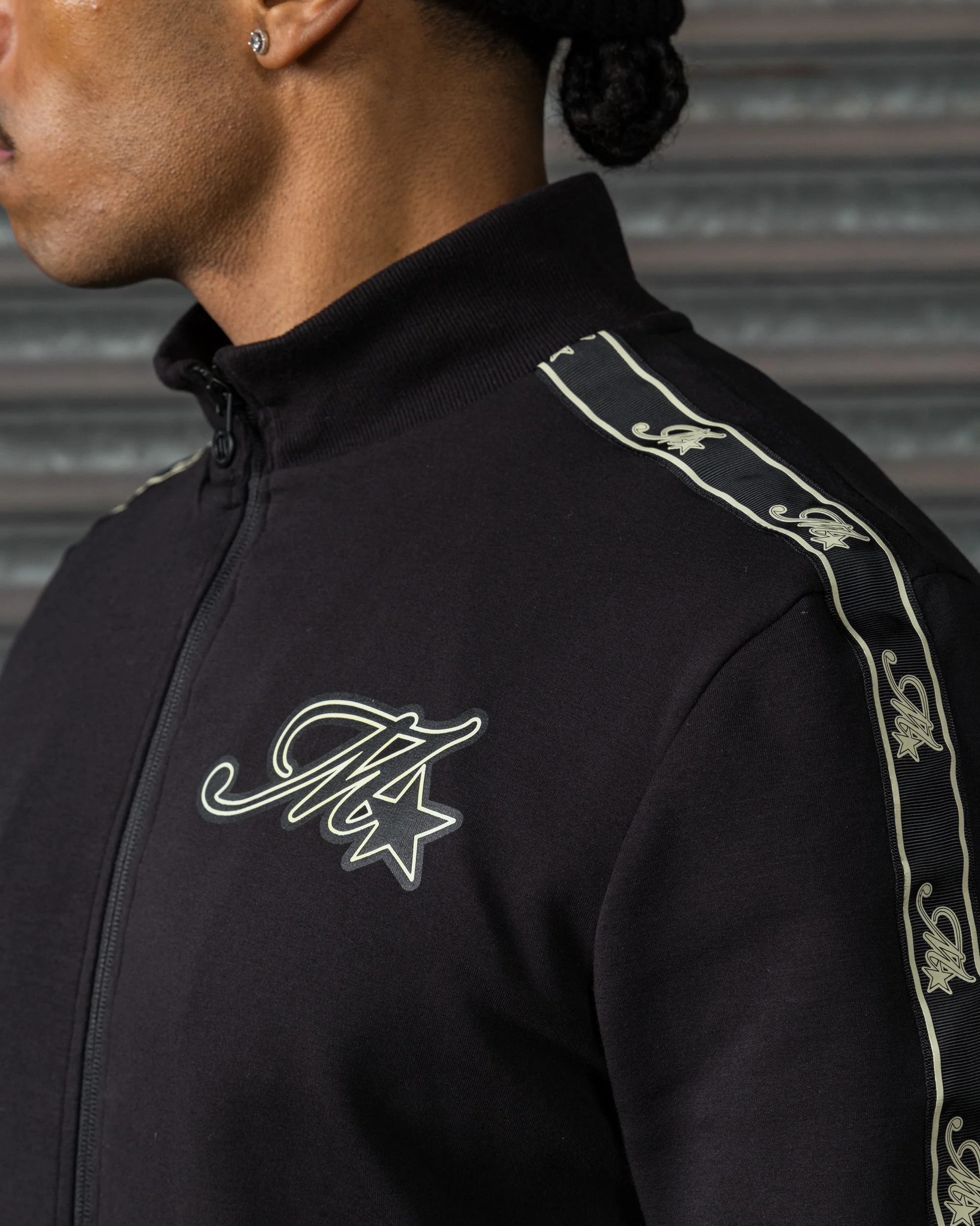 Runway Track Top Black - Image 2