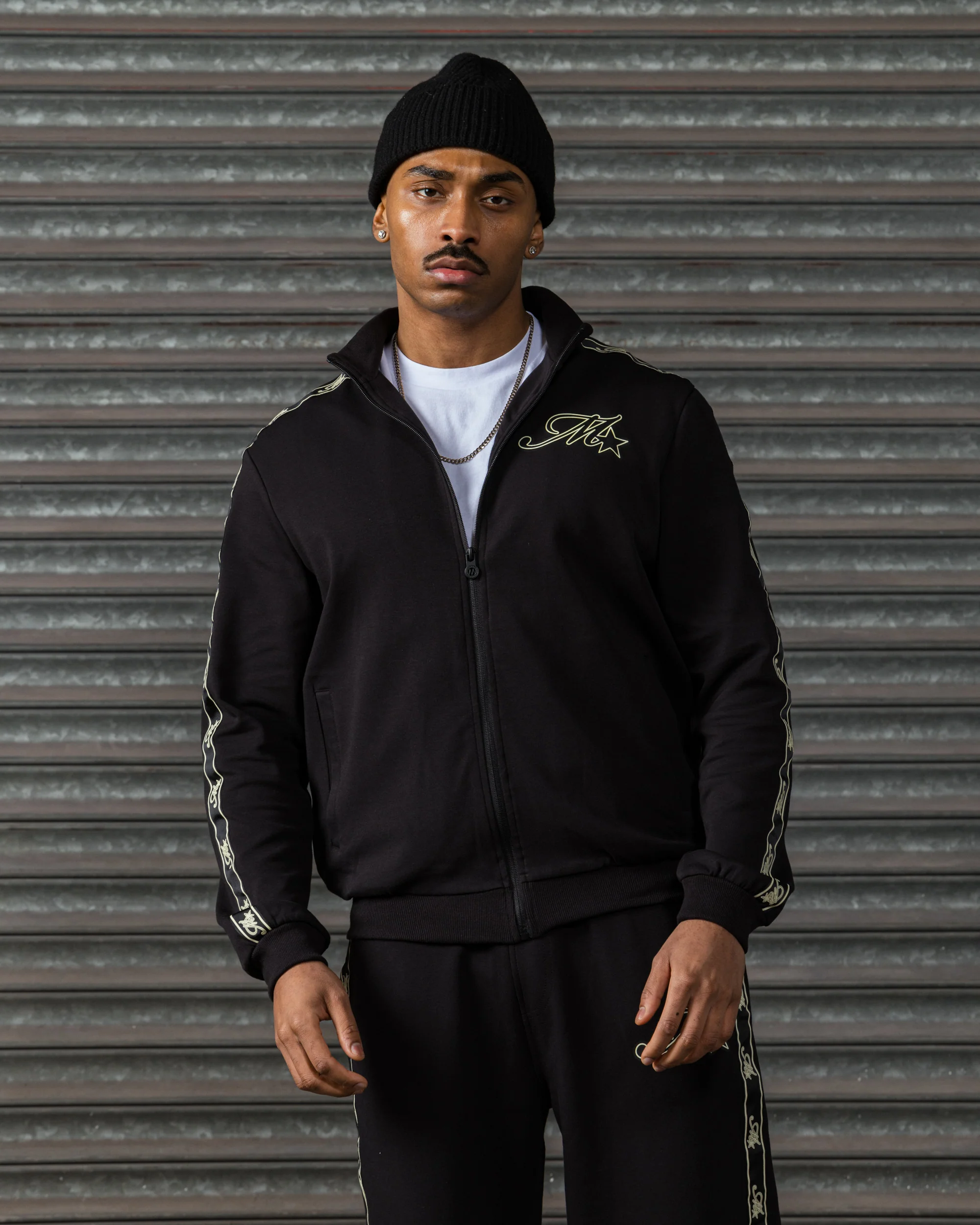Runway Track Top Black - Image 8