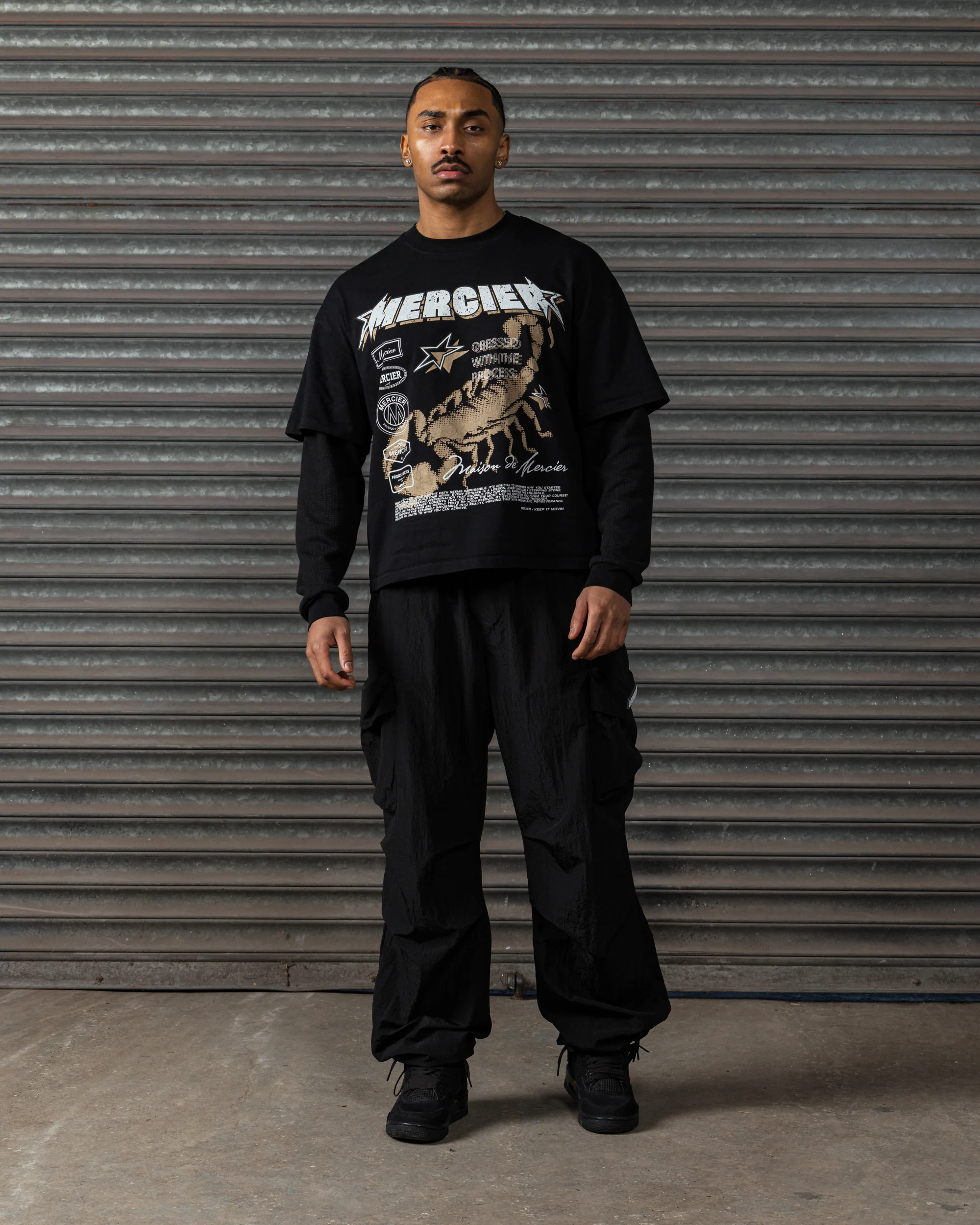 Tempo Ripstop Cargos Black - Image 6